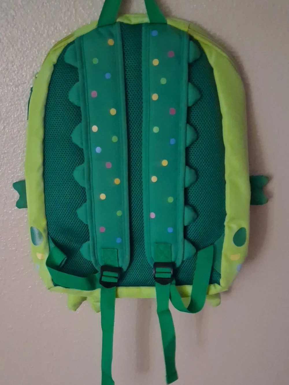 Kids Green Dinosaur Backpack - Cute Dino School Bag